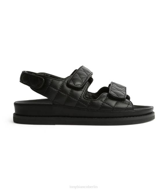 Sandalen| de Tony Bianco Frauen Hiranni-Sandalen schwarzes Schafsnappa 4624614